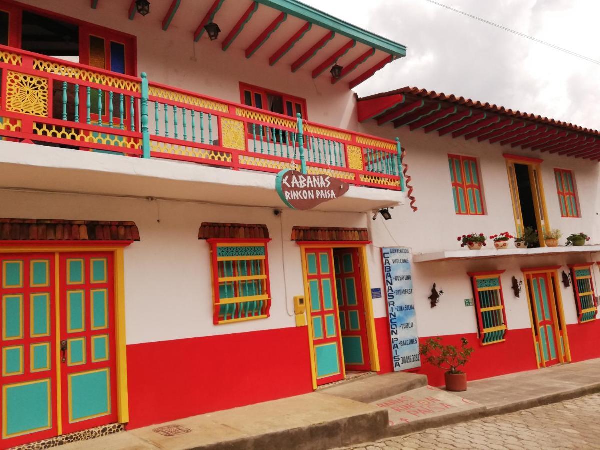 Cabanas El Rincon Paisa Otel Jericoc  Dış mekan fotoğraf